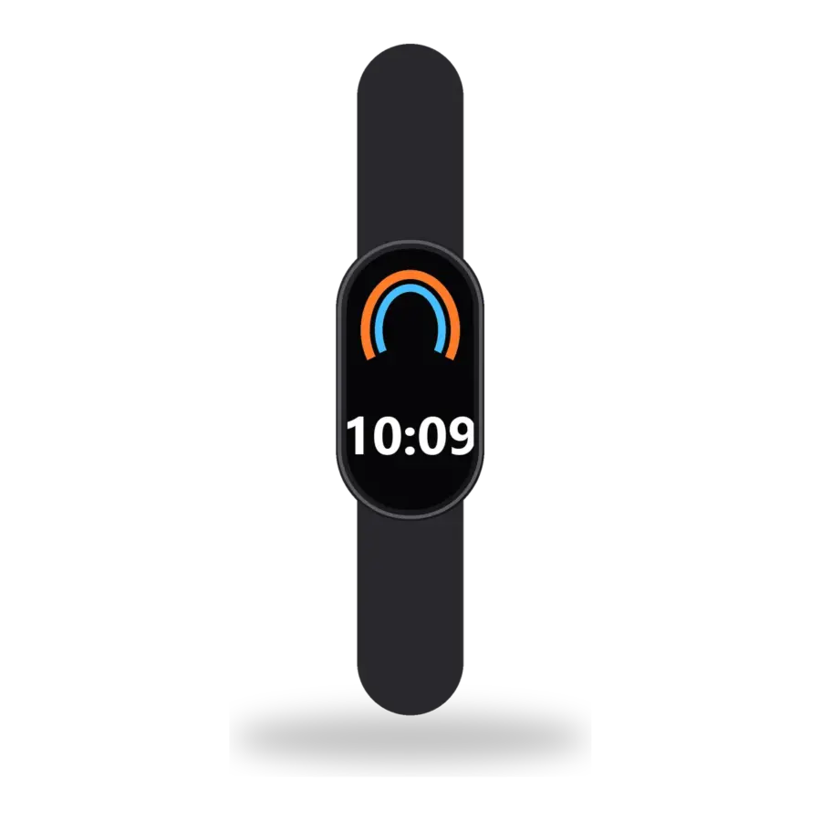 Xiaomi Smart Band 11 Active fitness band with its wrist strap